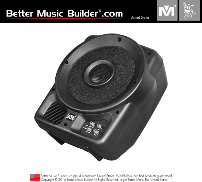 Better Music Builder (M) PS-308A 2-way full range Active / Powered Coaxial Speaker