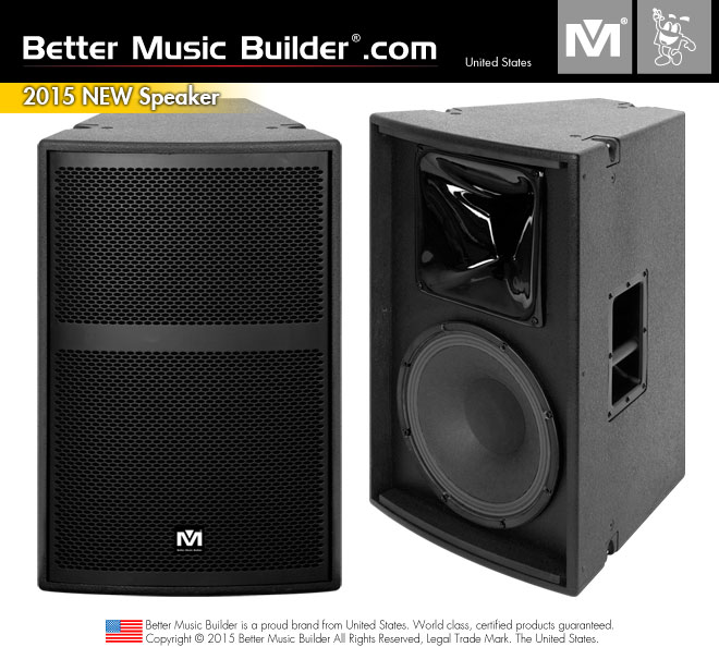 Better Music Builder (M) DFS-912 High-End Karaoke Speaker 600W (Pair)