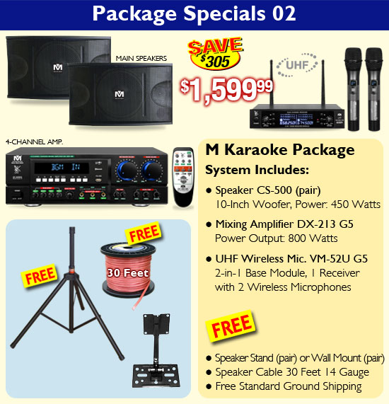 Package 02 - Better Music Builder Complete Karaoke System