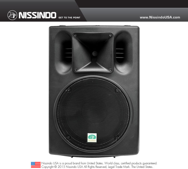 Nissindo WS-312 Karaoke Speaker System (Each)