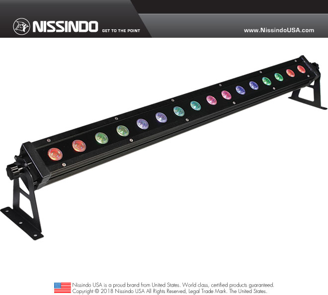 Nissindo AH017D Outdoor Tri LED Washer