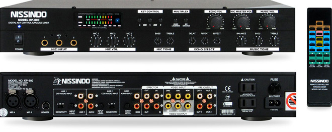 Nissindo KP-600 Professional Digital Key Control Mixer