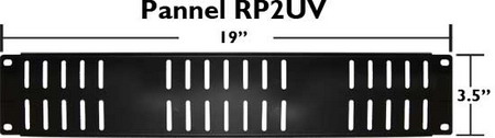 Nissindo RP2UV Rack Vent Panel