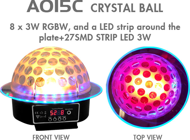 Nissindo A015C LED Crystal Ball