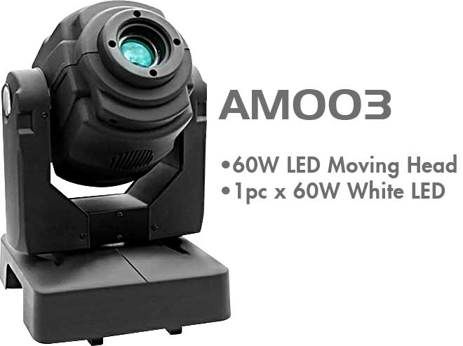 Nissindo AM003 60W LED Moving Head Light