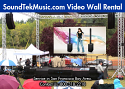 Video Wall/Display Rental 7 - Video Panel (P3) 66 pieces
